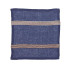 Serviette de table en lin Noa à bandes tissées
