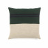 Housse de coussin en lin et laine Omaha Stripe