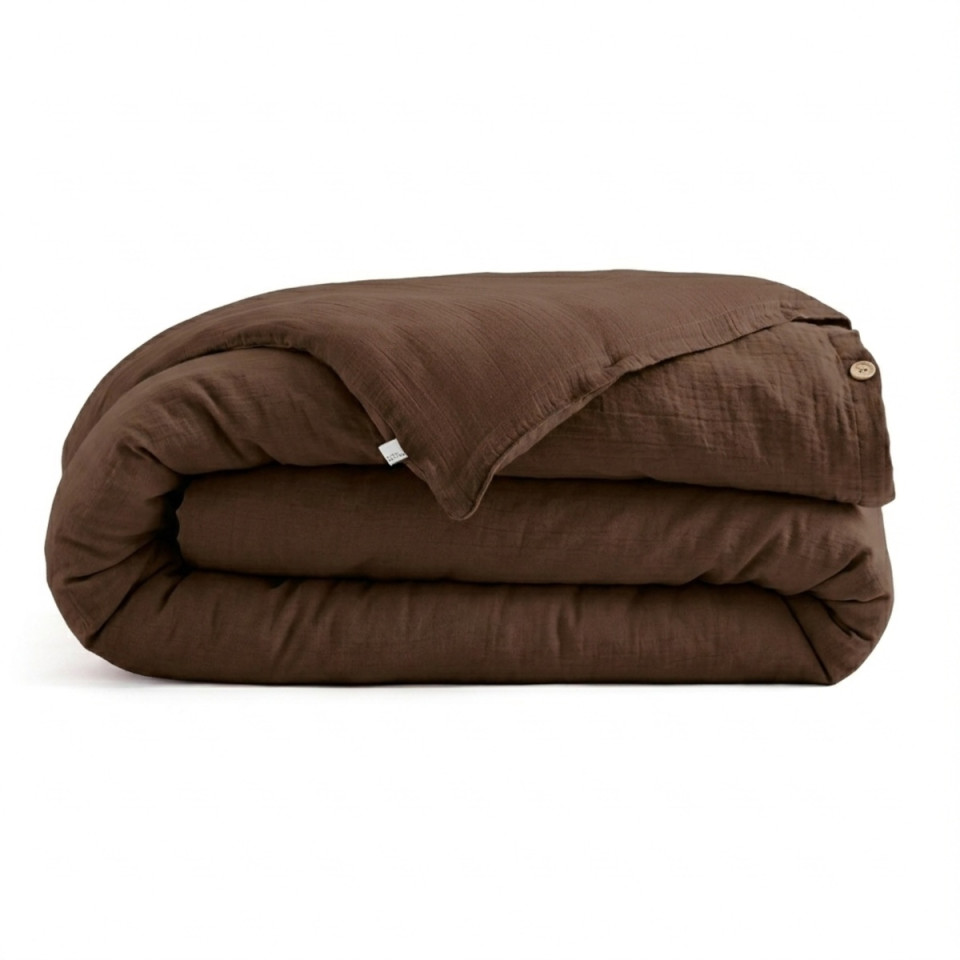Housse de Couette Gaze de Coton GAIA