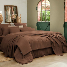 Housse de Couette Gaze de Coton GAIA