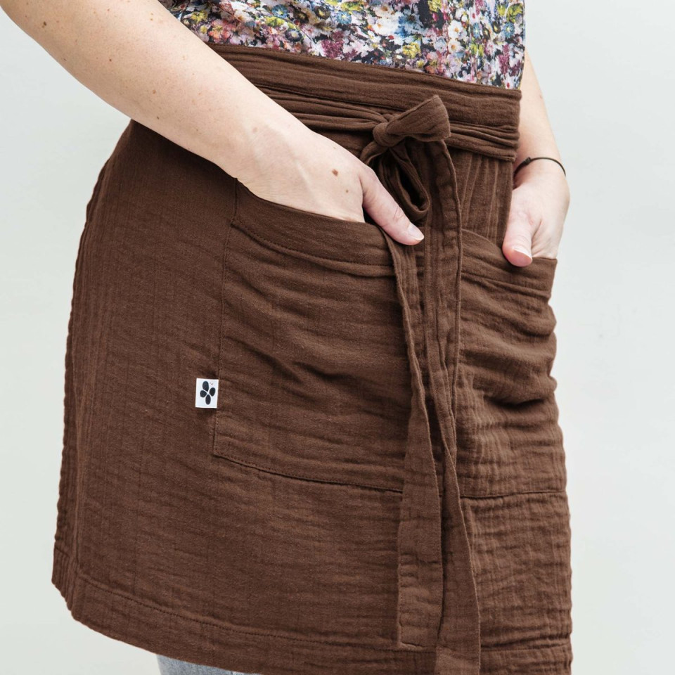 Tablier serveur Gaze de coton GAIA