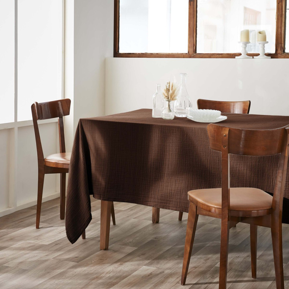 Nappe de Table Gaze de coton GAIA