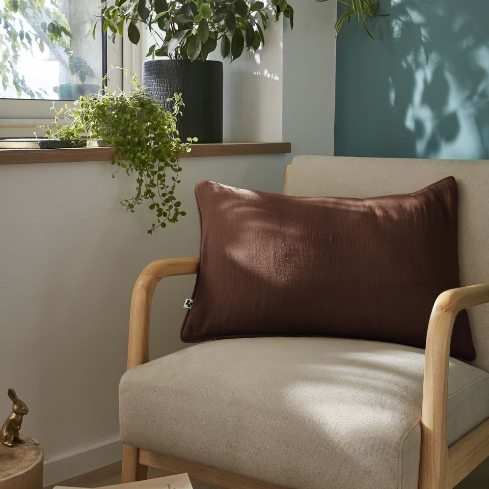 Coussin Gaze de coton GAIA