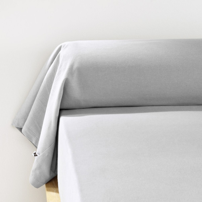 Taie de traversin flanelle Candice L'effet Papillon | Impression Lin