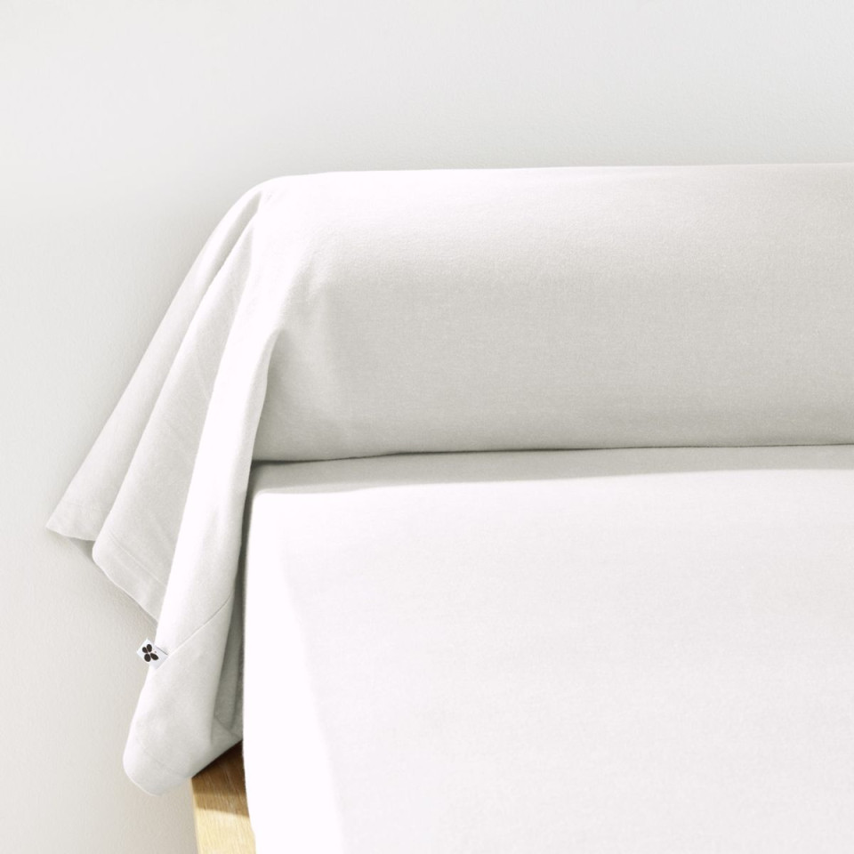 Taie de traversin flanelle CANDICE