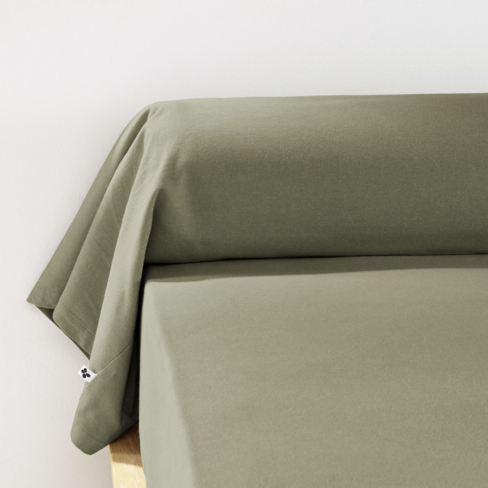 Taie de traversin flanelle CANDICE