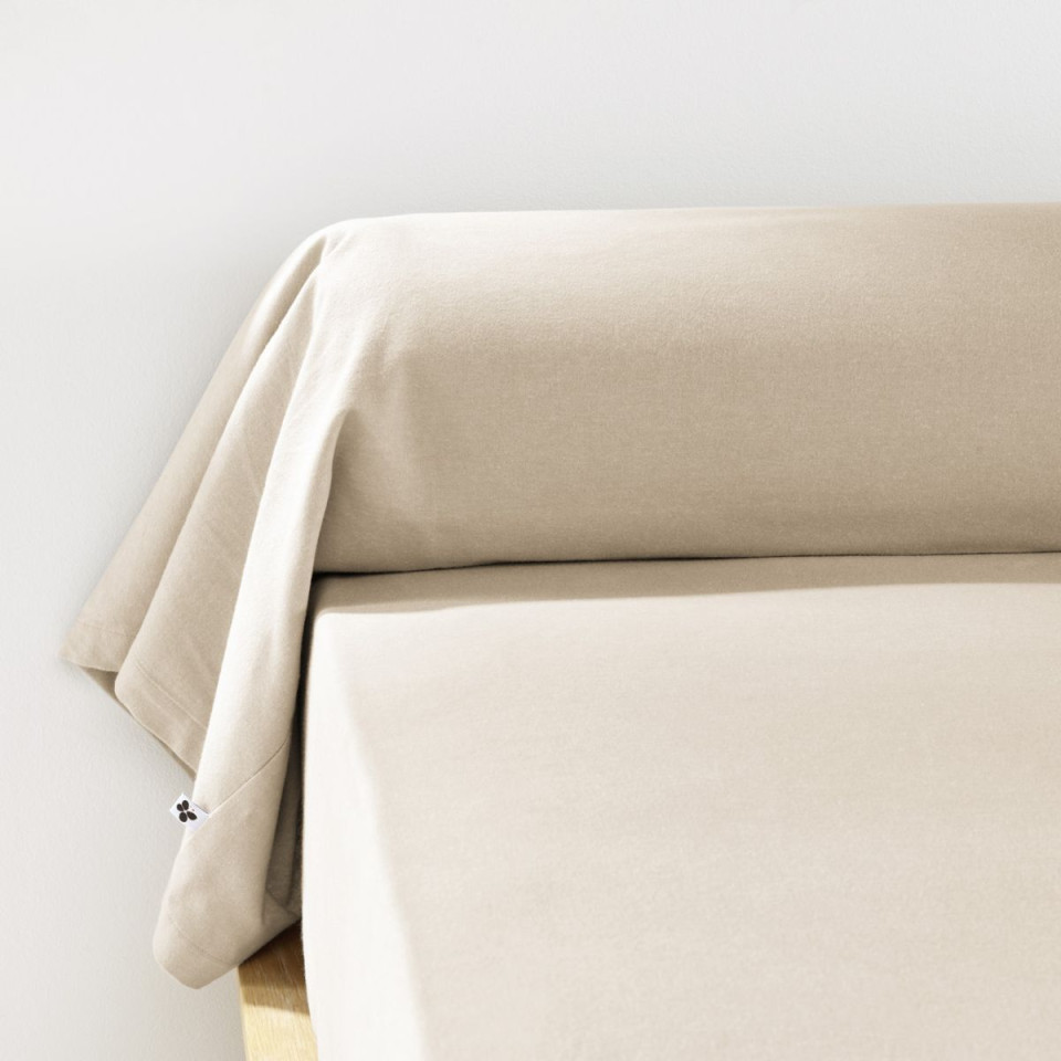 Taie de traversin flanelle CANDICE