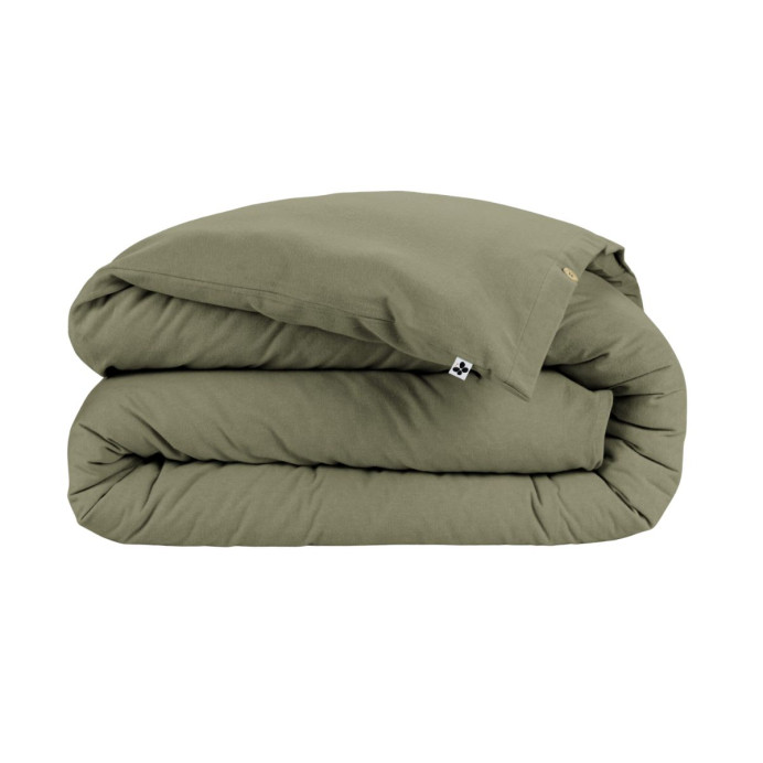 Housse de couette flanelle Candice L'Effet Papillon | Impression Lin