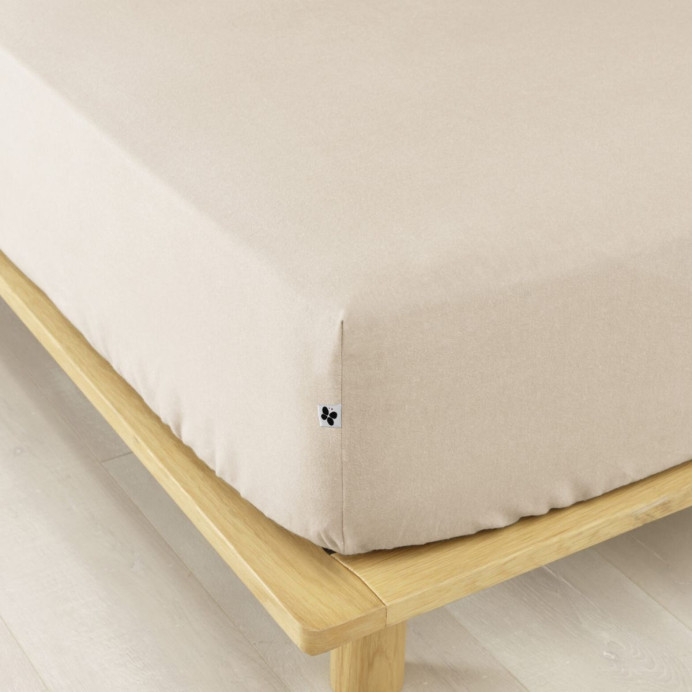 Drap housse en flanelle Candice
