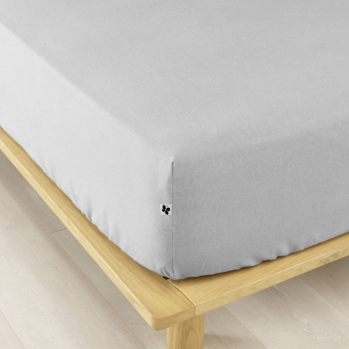 Drap housse en flanelle Candice L'Effet Papillon | Impression Lin