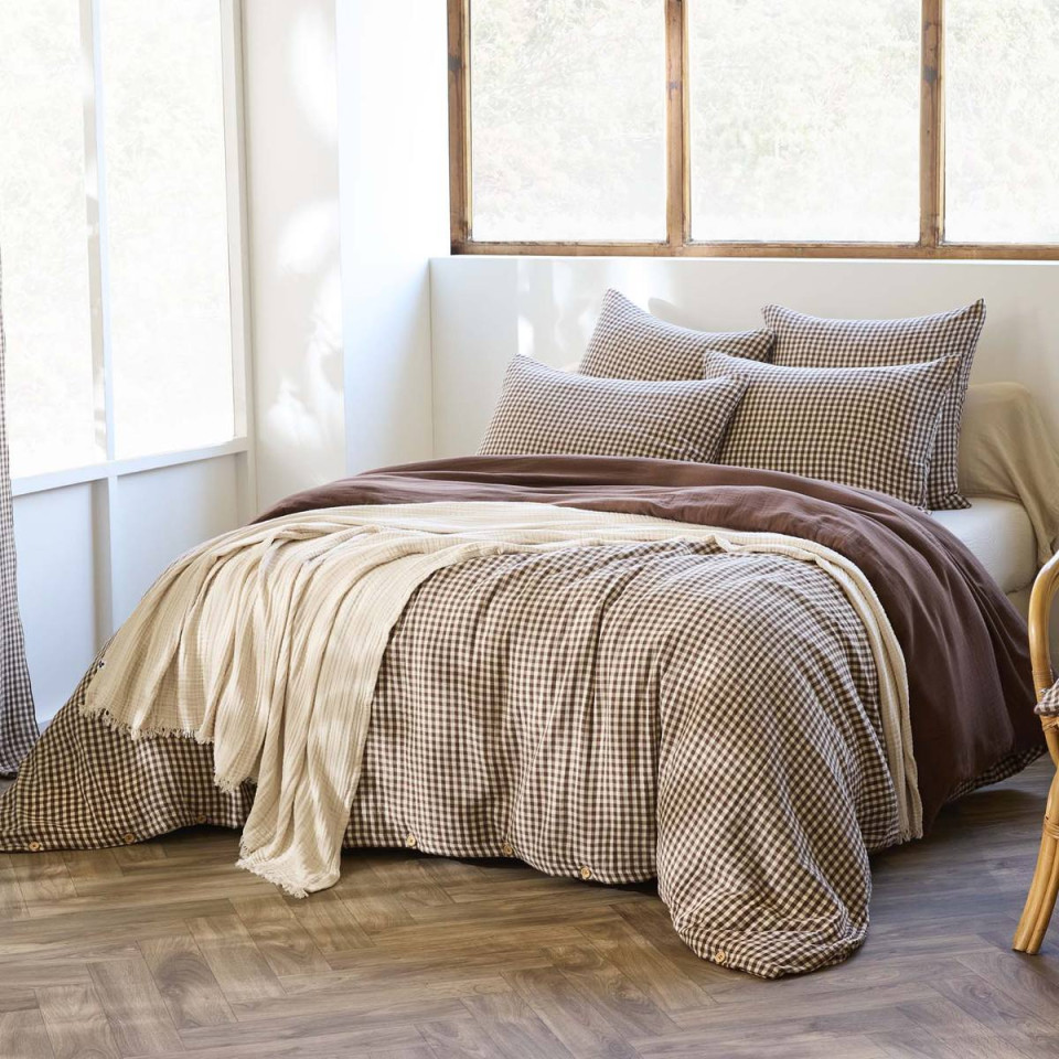 Housse de couette Gaze de coton VICKIE