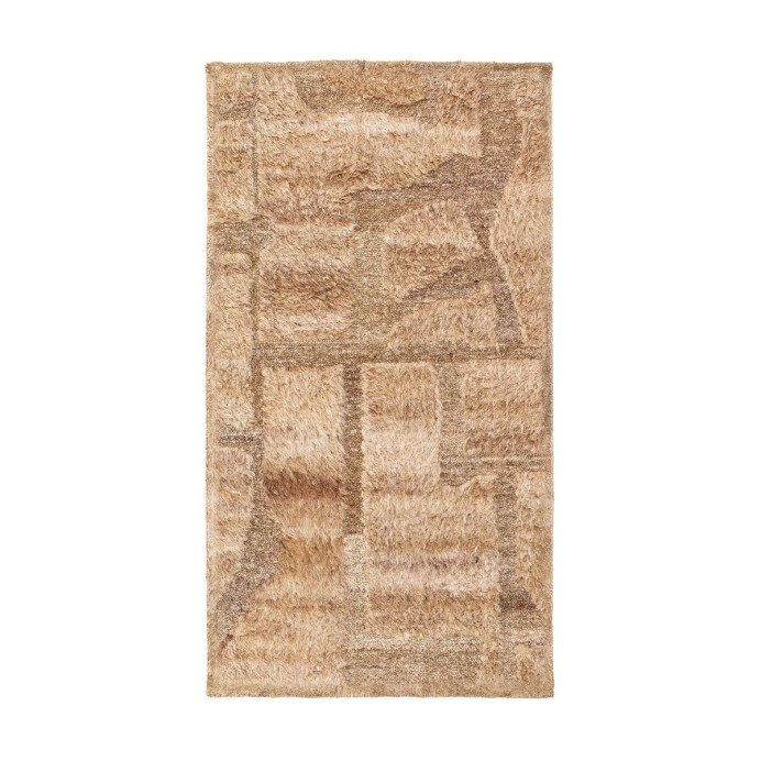 Tapis en Laine et Coton SILAS - Vivaraise | Impression lin