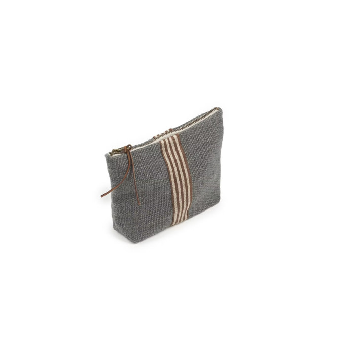 Pochette Zippée Lin et Laine JASPER