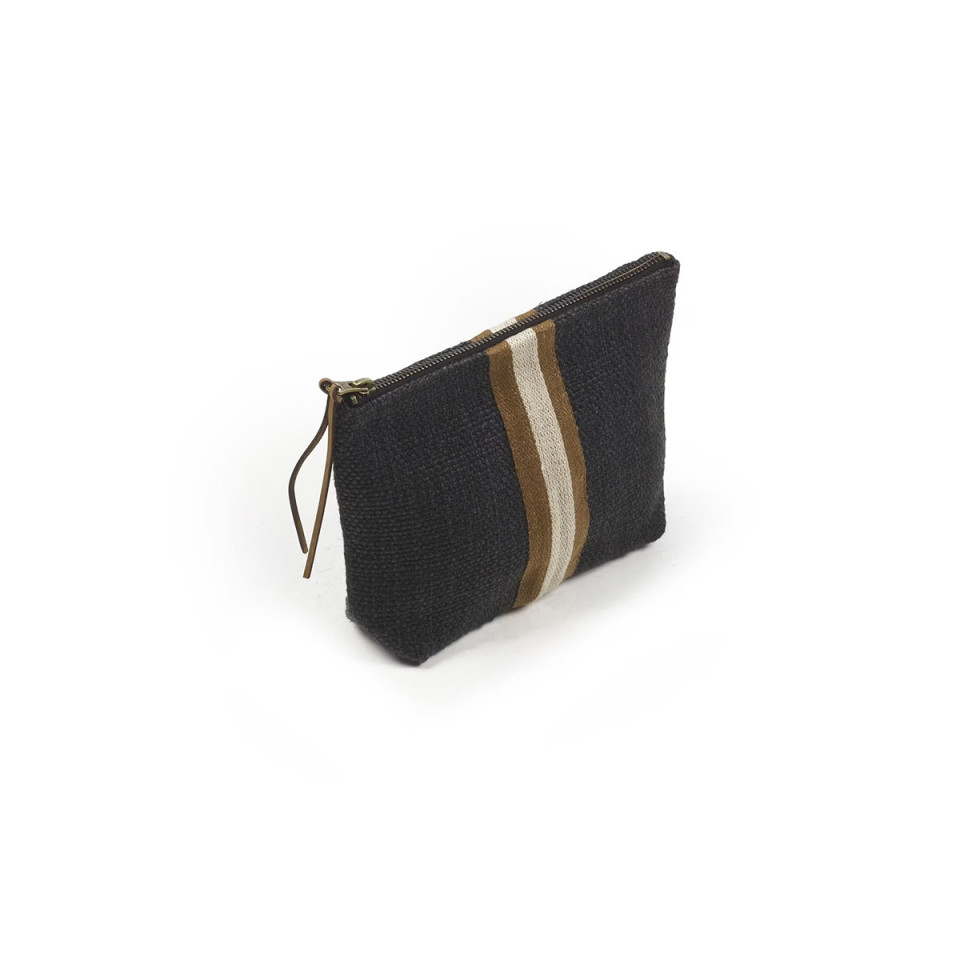Pochette Zippée Lin et Laine JASPER 