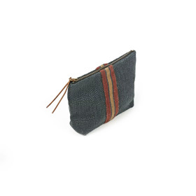 Pochette Zippée Lin et Laine JASPER 