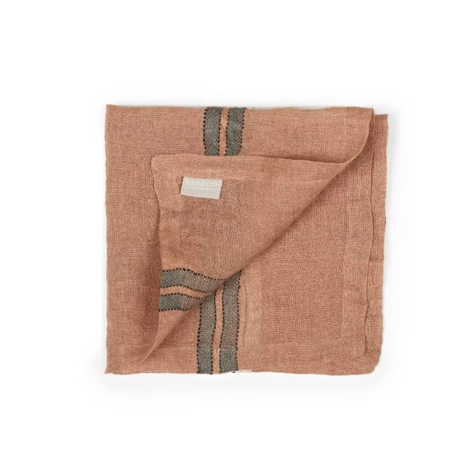 Serviette de Table en Lin MOJAVE - Libeco | Impression lin