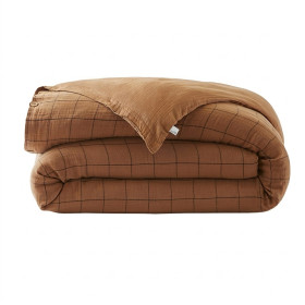 Housse de Couette Réversible en Gaze de Coton GAIA MATCH  
