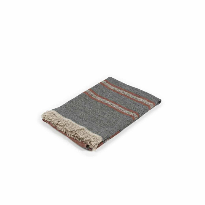 Serviette ou Fouta en Lin The Belgian Towel - Libeco | Impression lin