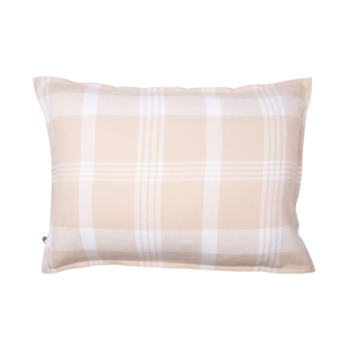 Taie d'oreiller flanelle HECTOR L'effet Papillon | Impression Lin