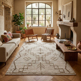 Tapis Berbère en Chanvre et Laine ALTONA