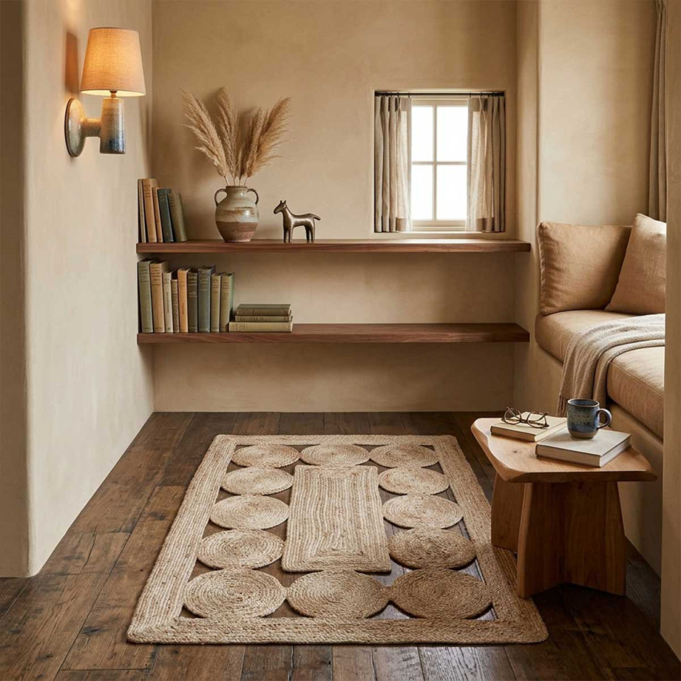 Tapis en Jute BEGONIA