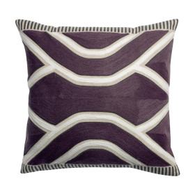Coussin Brodé Coton JOHAN  