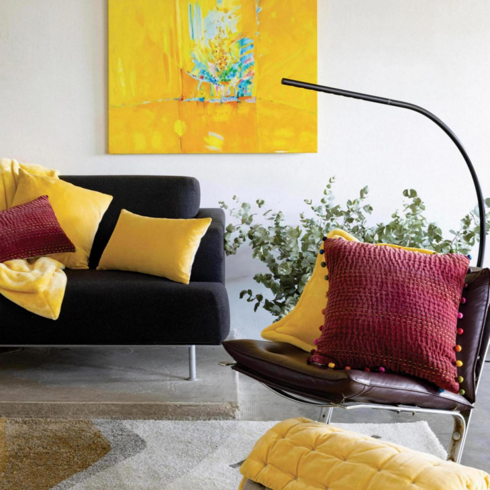 Coussin en Coton Piqué GASTOUNET  
