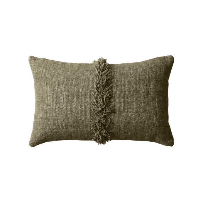 Housse de coussin à franges Frou Frou Vent du Sud