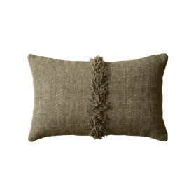 Housse de coussin à franges Frou Frou Vent du Sud