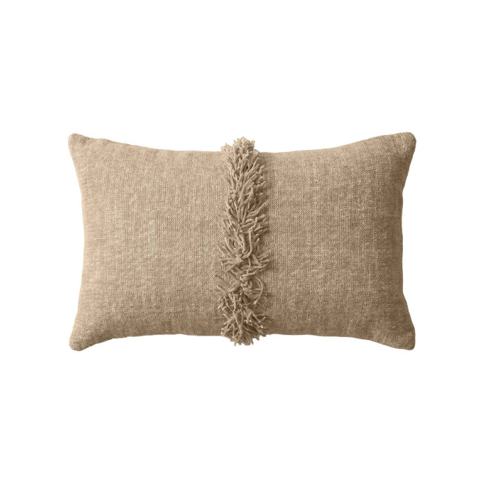 Housse de Coussin à Franges Frou Frou - Vent du Sud | Impression Lin