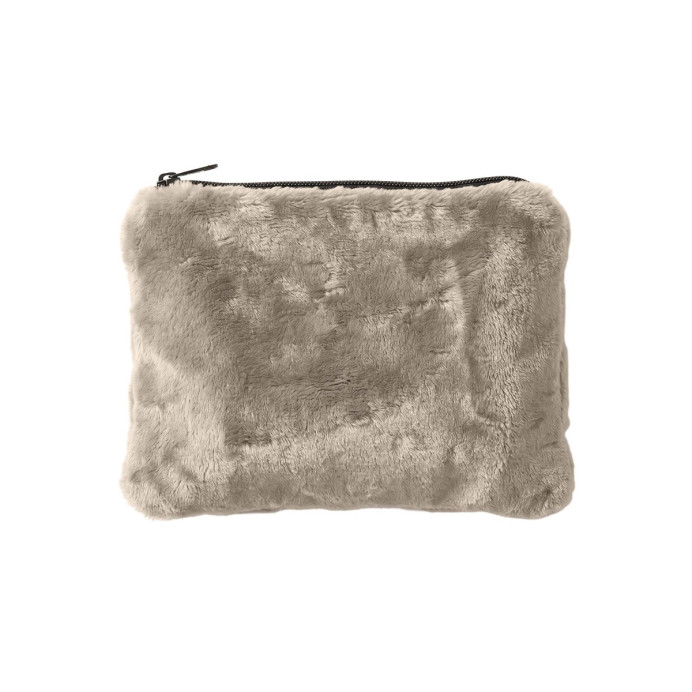 Pochette Fausse Fourrure HYGGE - Vent du Sud | Impression Lin