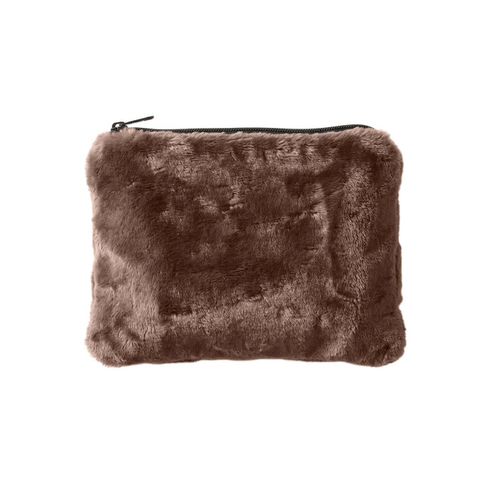 Pochette Fausse Fourrure HYGGE - Vent du Sud | Impression Lin