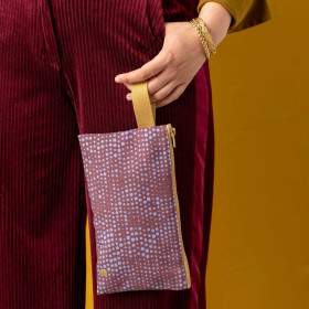 Pochette à anse en Coton Bio  
