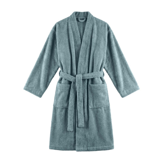 Peignoir éponge col kimono Issambre Vent du Sud