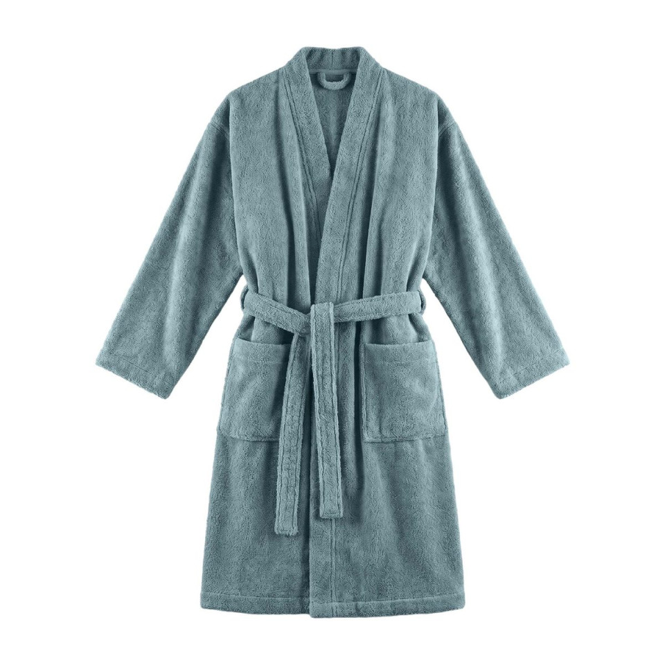 Peignoir éponge col kimono Issambre Vent du Sud