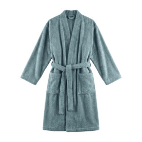Peignoir éponge col kimono Issambre Vent du Sud
