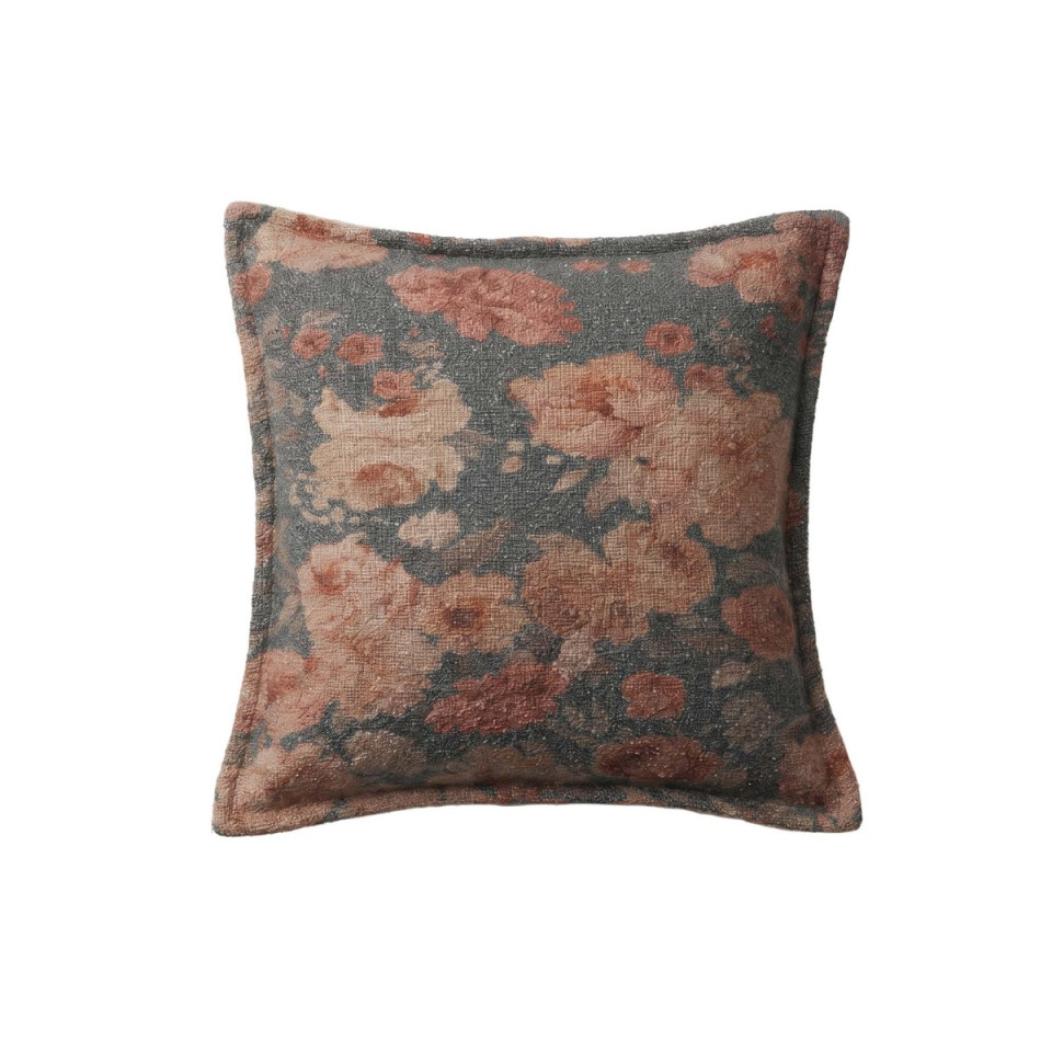 Housse de Coussin Coton et Lin ROSA