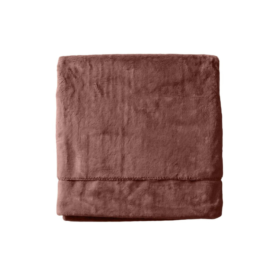 Couvre-lit Maxi Plaid Fausse Fourrure TANUKI