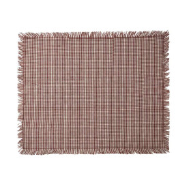 Set de table vichy à franges Vic Vent du Sud
