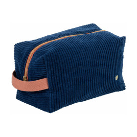 Trousse de Toilette Cube en Coton Bio Unis ou Motifs  