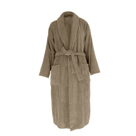Peignoir NAIA en Eponge 100% Coton Col Châle
