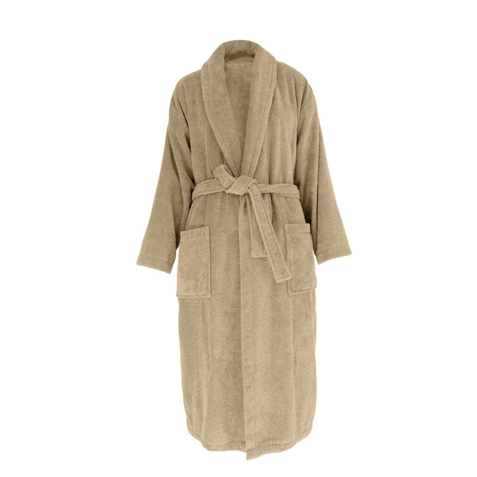Peignoir NAIA en Eponge 100% Coton Col Châle