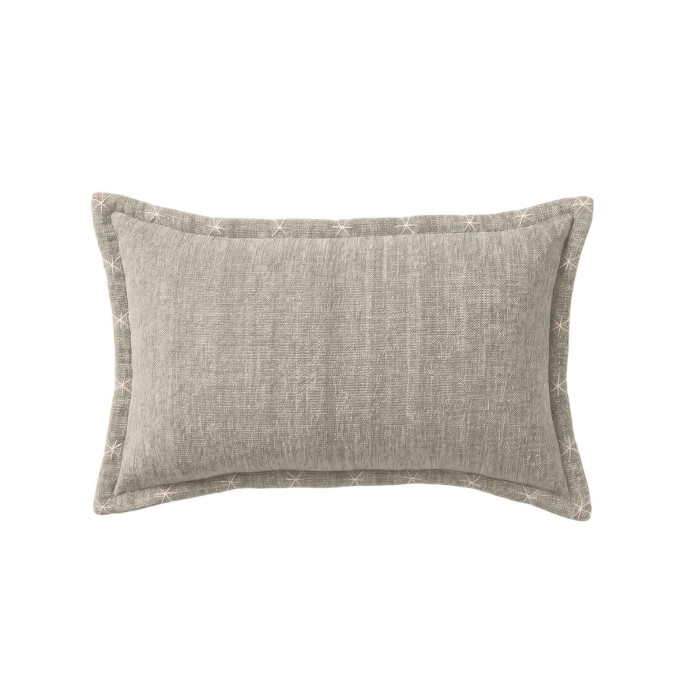 Coussin Chiné ESTRELLA - Vent du sud | Impression lin