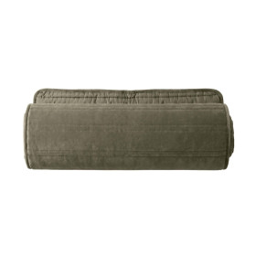 Couvre Lit Velours Surpiqué Rayures NANOOK