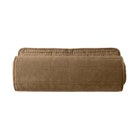 Couvre Lit Velours Surpiqué Rayures NANOOK