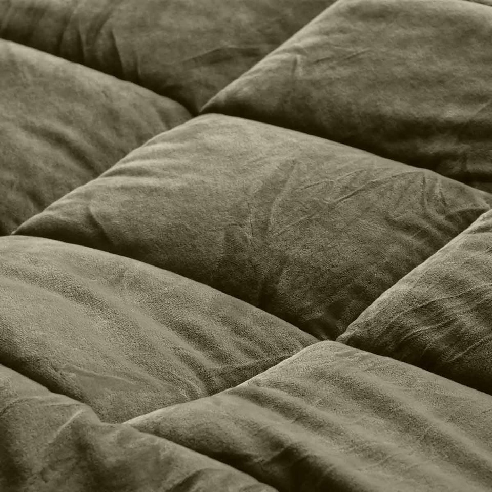 Chemin de Lit en Velours Matelassé MOKI