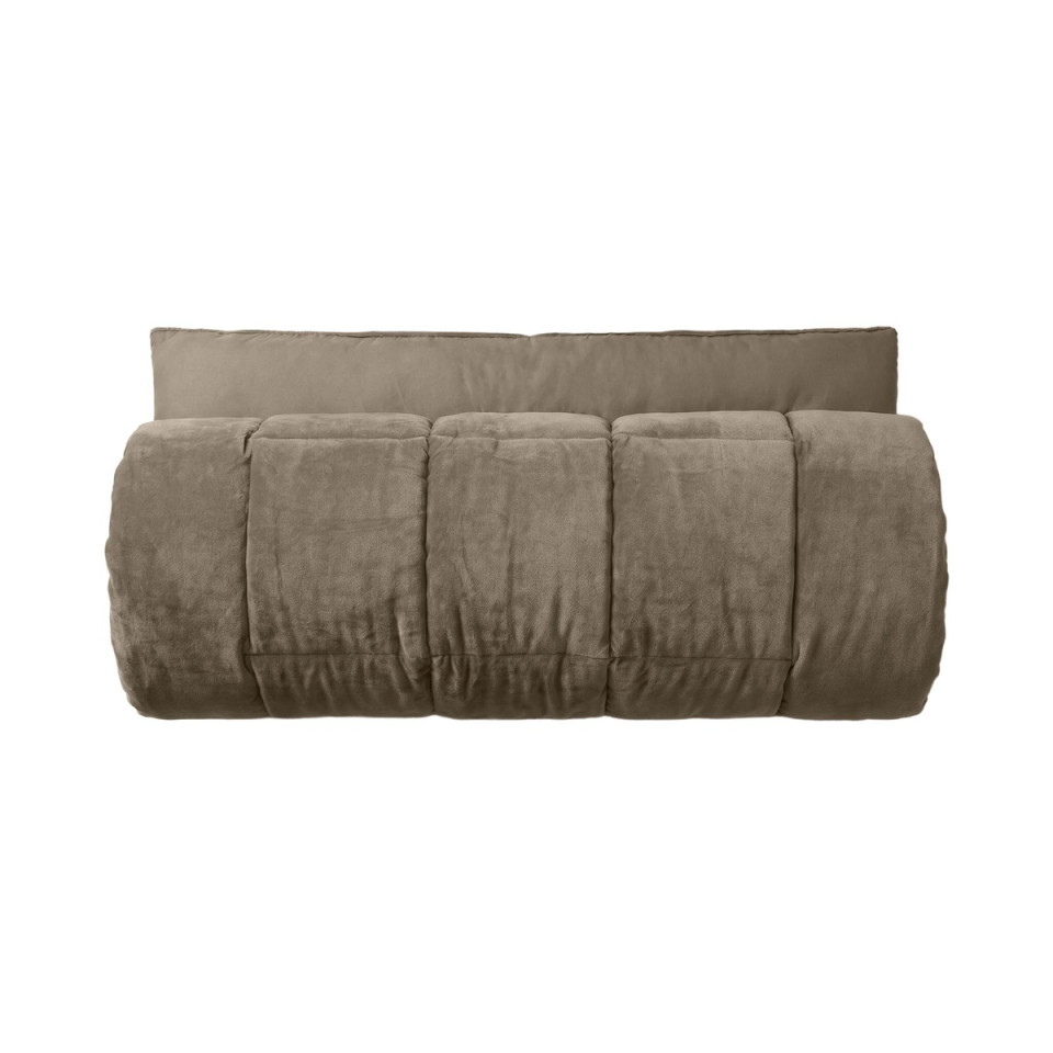 Edredon Carré en Velours Matelassé MOKI