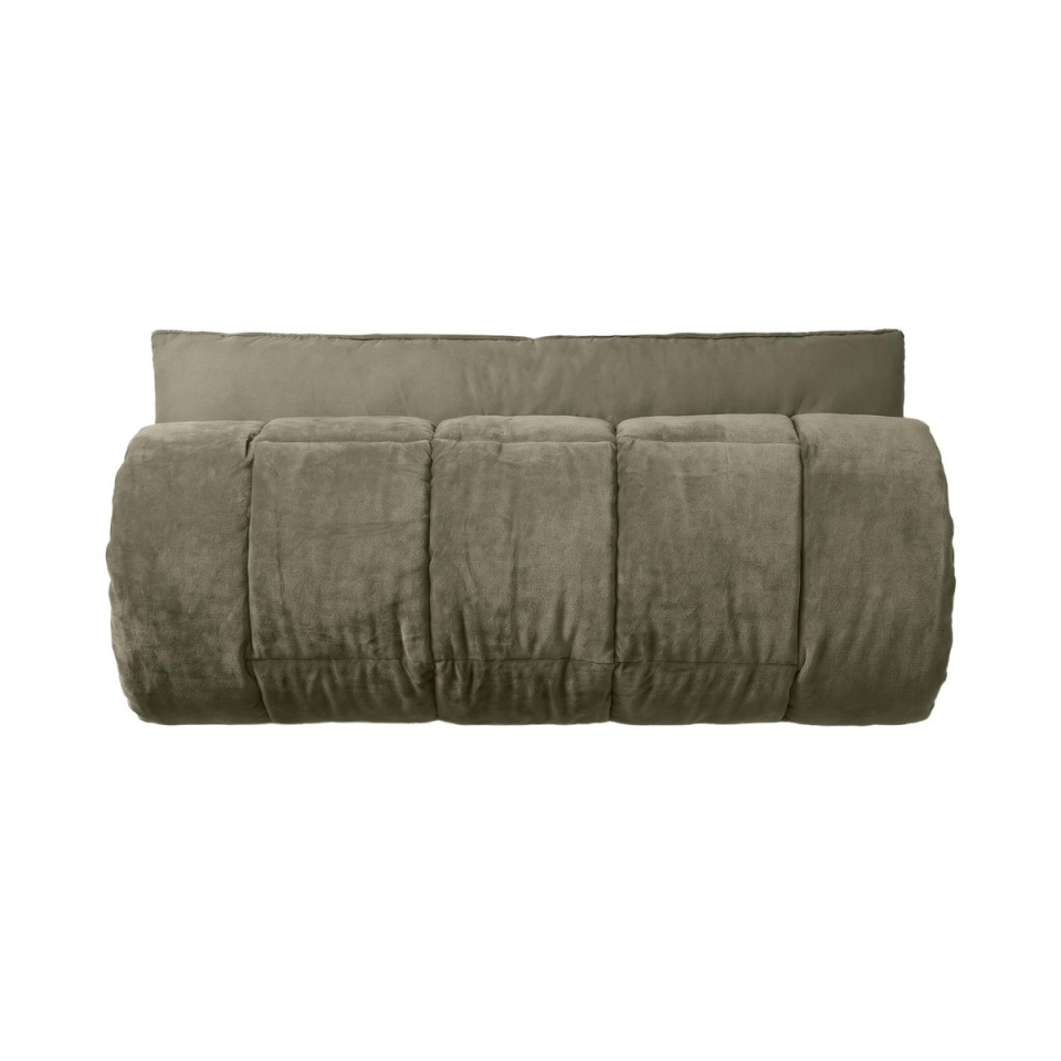 Edredon Carré en Velours Matelassé MOKI