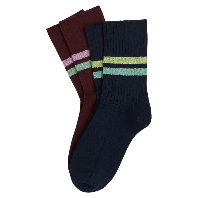 Chaussettes bambou rayées lot de 2 MIRA | King Louie | Impression Lin