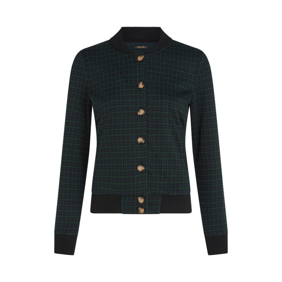 Veste à carreaux CLEO King Louie